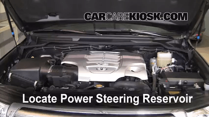 Follow These Steps to Add Power Steering Fluid to a Toyota Land Cruiser